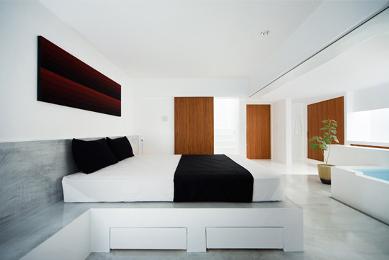 Minimalist Japanese White House