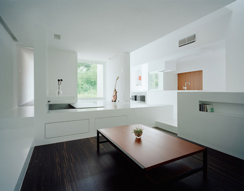 Minimalist Japanese White House