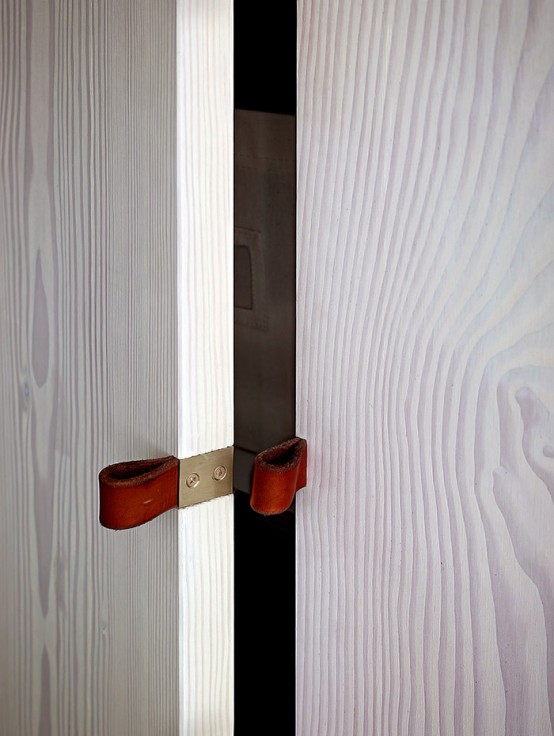 Minimalist Light Wood Loft With Smart Solutions