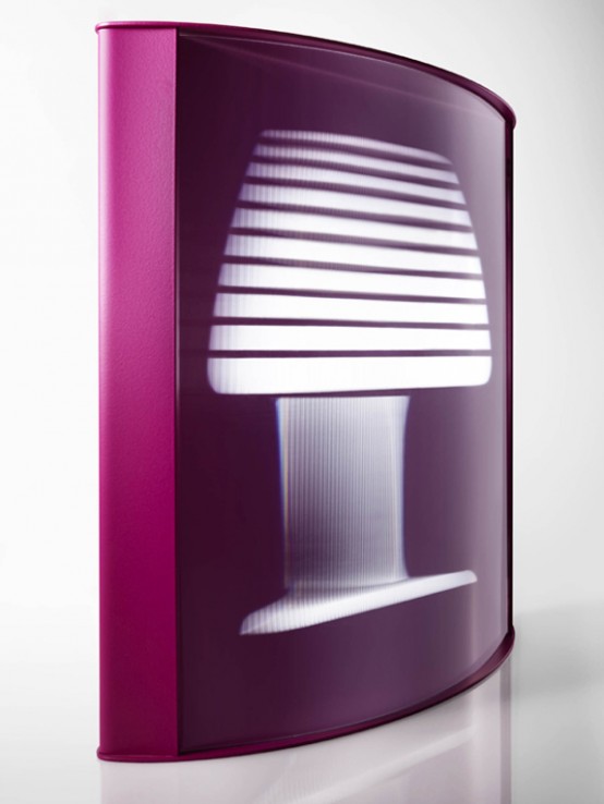 Mirage Florescent Tabletop Lamp