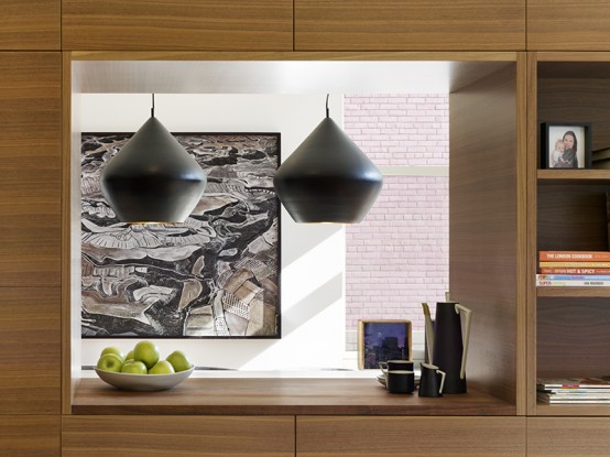 Modern Annex Home With Lots Of Wood In Decor