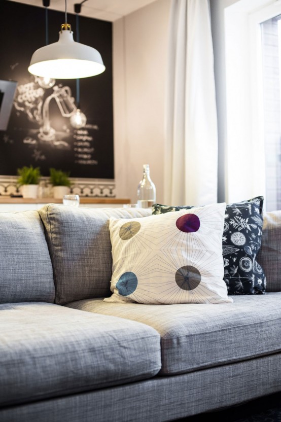 Modern Apartment With Industrial Touches And Mandalas Modern Apartment With Industrial Touches And Mandalas