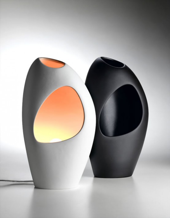 Modern Ceramic Lamps By Mamati