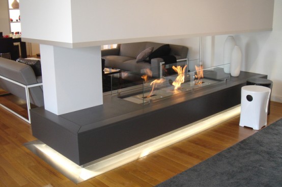 Modern Fireplace Design Ideas