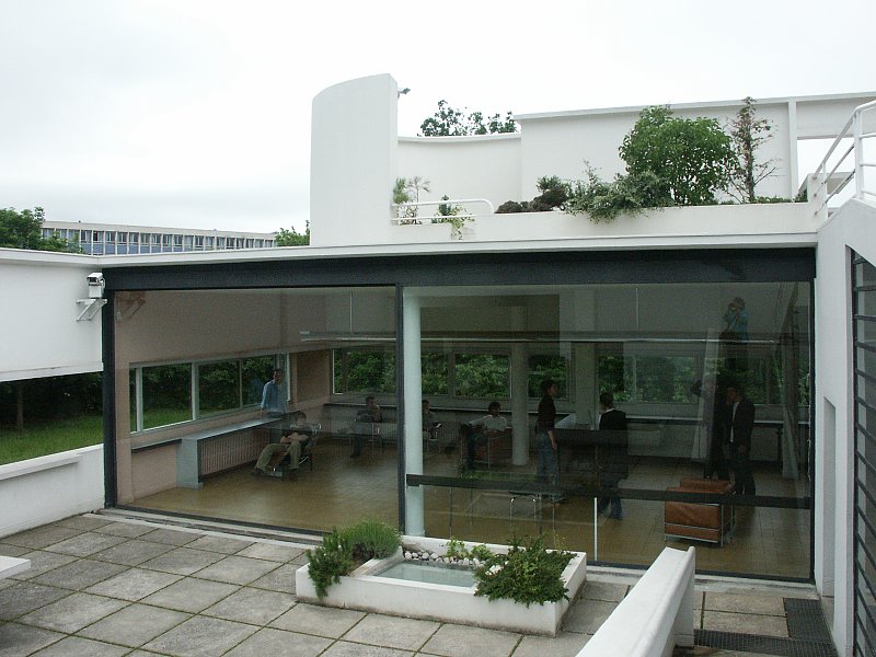 flat roof house , house with green roof , house with roof desk , modern