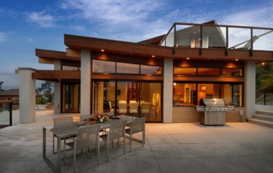 Modern House Interior To Merge With Nature