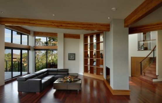 Modern House Interior To Merge With Nature