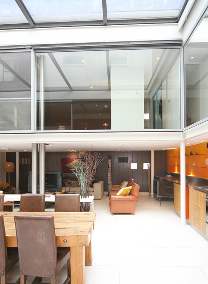 Modern House With Three Floors