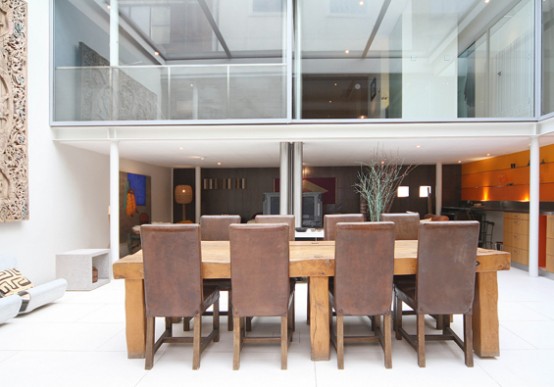 Modern House With Three Floors