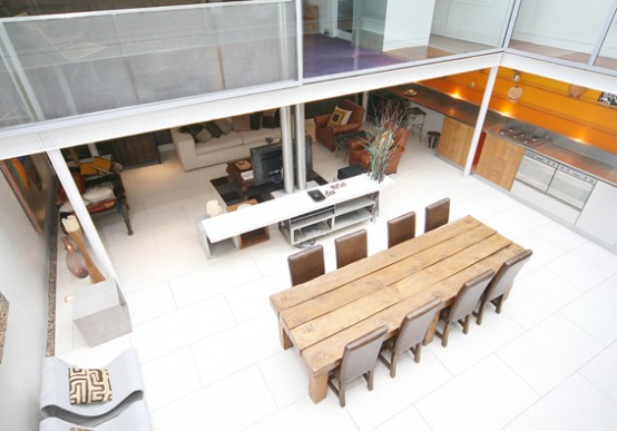 Modern House With Three Floors