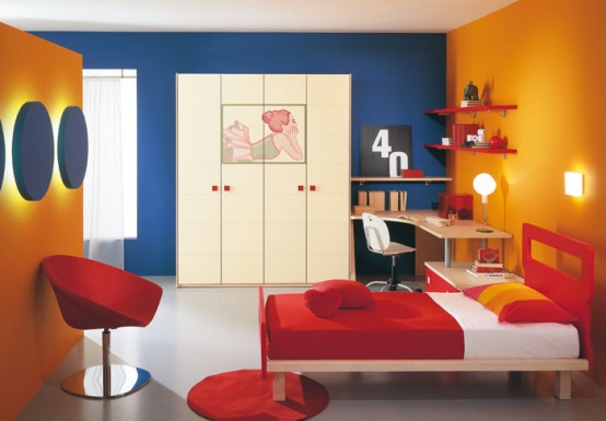 Modern Kids Room Decor Idea