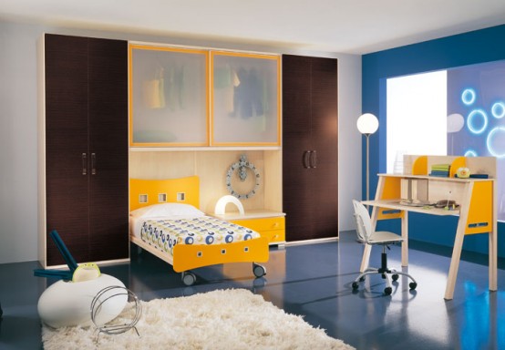 Modern Kids Room Decor Idea