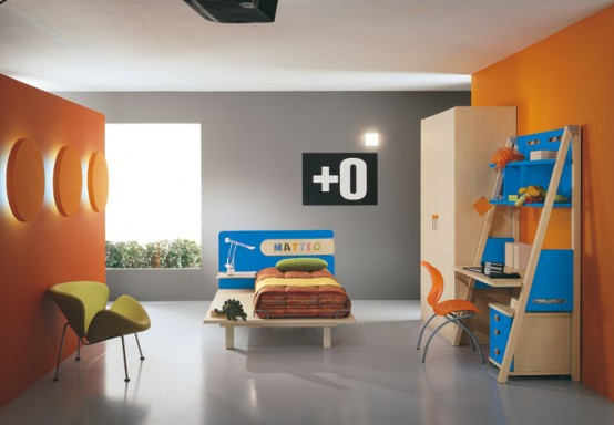 Modern Kids Room Decor Idea