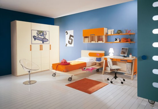 Modern Kids Room Decor Idea