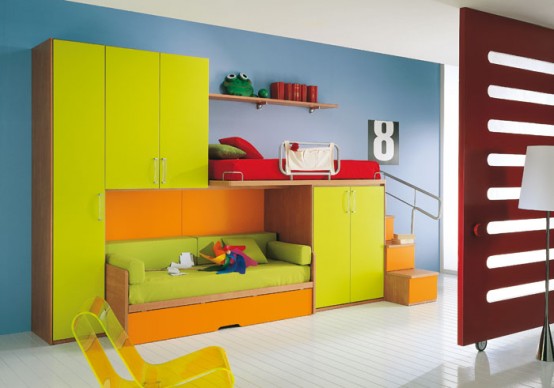 Modern Kids Room Decor Idea