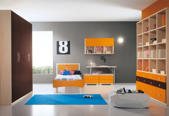 Modern Kids Room Decor Idea