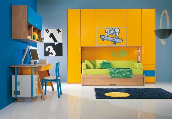 Modern Kids Room Decor Idea
