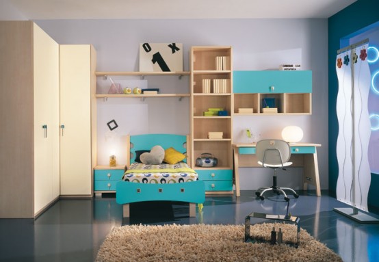 Modern Kids Room Decor Idea