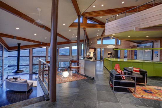 Modern Mountain Residence With Stunning Views Modern Mountain Residence With Stunning Views