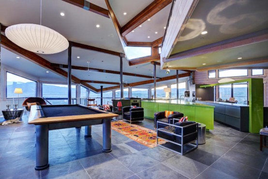 Modern Mountain Residence With Stunning Views Modern Mountain Residence With Stunning Views