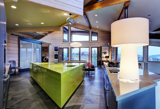 Modern Mountain Residence With Stunning Views Modern Mountain Residence With Stunning Views