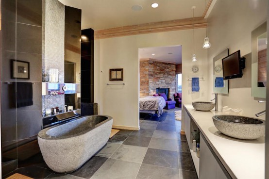 Modern Mountain Residence With Stunning Views Modern Mountain Residence With Stunning Views