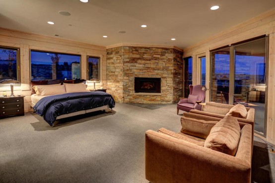 Modern Mountain Residence With Stunning Views Modern Mountain Residence With Stunning Views