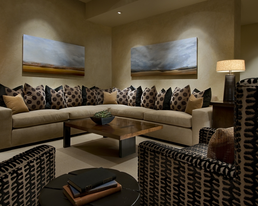 Modern Family Rooms, interior designs