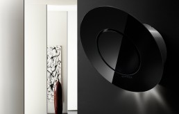 Moon Round Black Range Hood Moon Round Black Range Hood