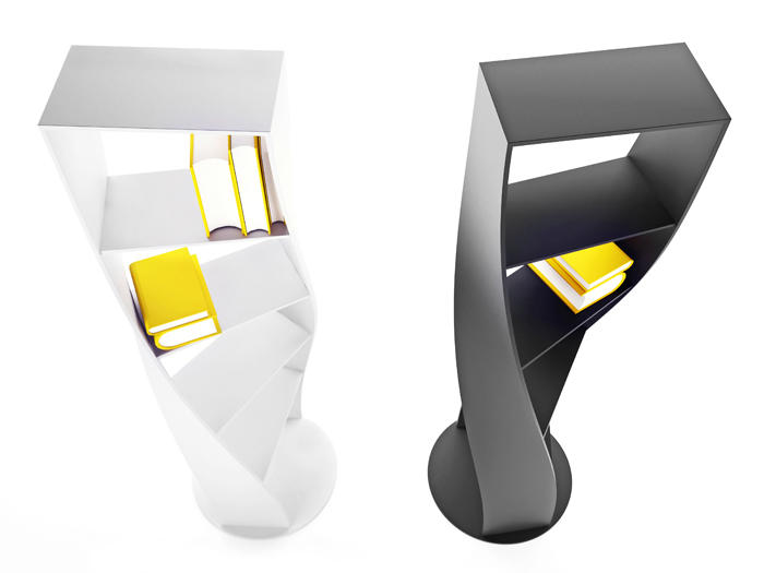 MYDNA Twisted Bookcase concept