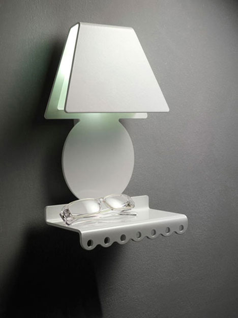 Nightstand With Lamp