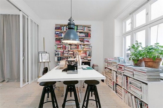 Old Meets New In Stockholm Apartment Design