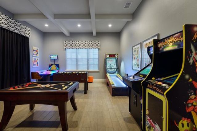 Creating A Basement Game Room: 4 Tips And 26 Examples - DigsDigs