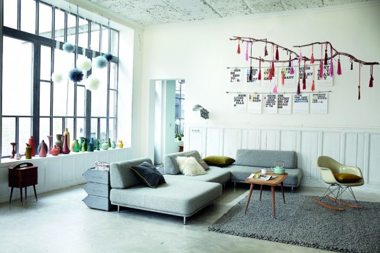 Old Waffle Factory Turned Into A Cozy Industrial House