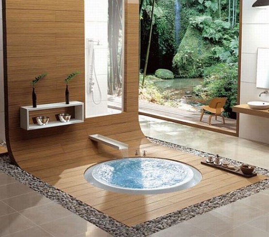Oriental Bathroom Design