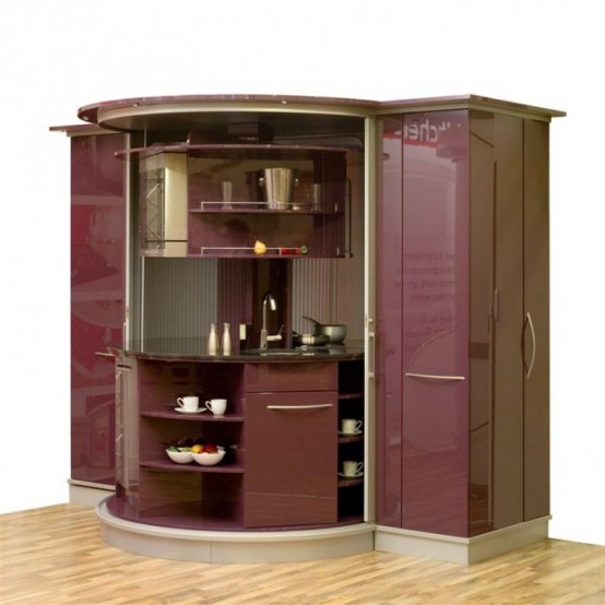 Original Circle Kitchen For Small Space