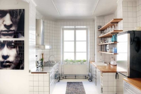 Original Scandinavian Interior With Play Of Materials And Colors