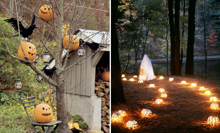 90 Cool Outdoor Halloween Decorating Ideas  DigsDigs