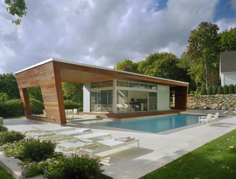 outstanding swimming pool house design by hariri hariri