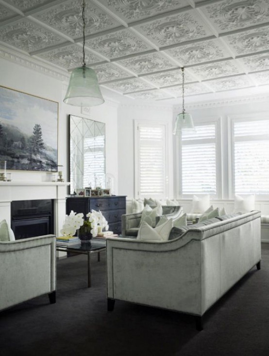 Park House In Modern And Classical Styles And Natural Colors