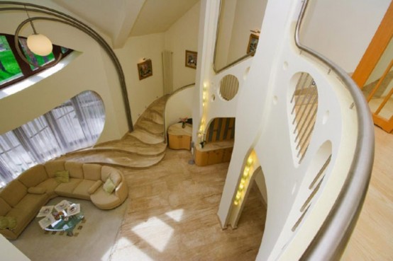 Polish Residence With Unusual Architectural Features