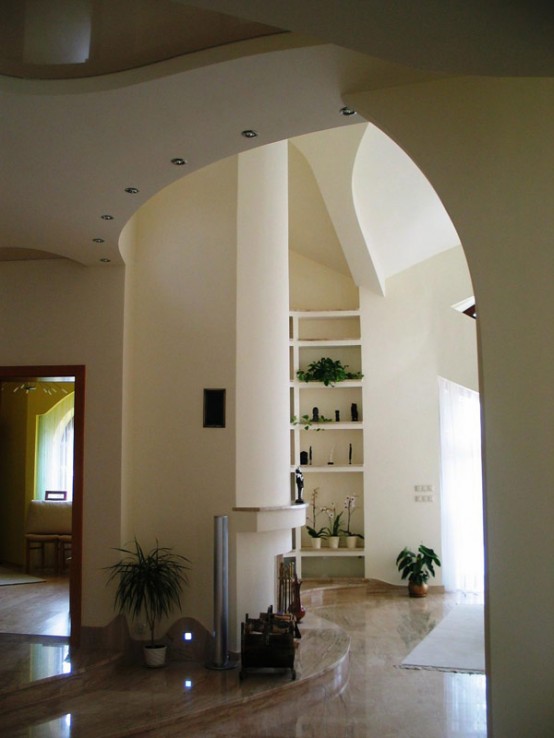 Polish Residence With Unusual Architectural Features