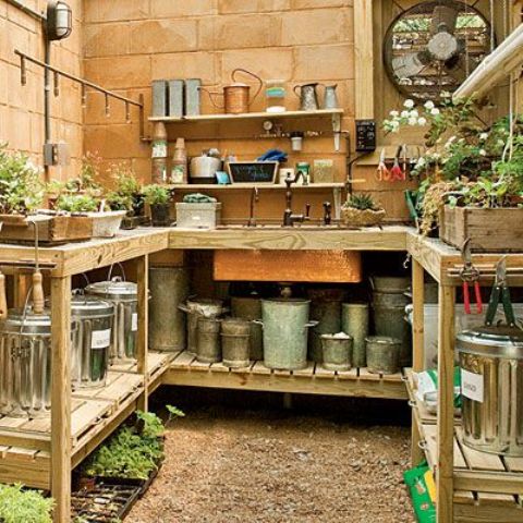 33 Practical Garden Shed Storage Ideas | DigsDigs