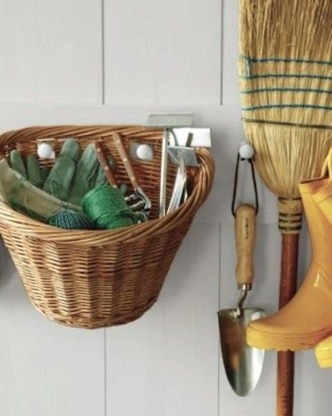 Wall Mounted Storage Basket