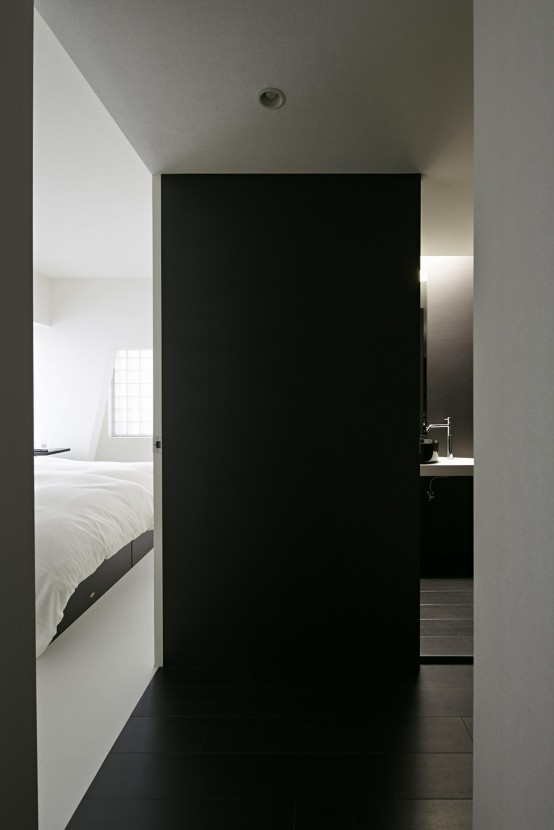 Pure Minimalism Black And White Monochromatic Apartment Pure Minimalism Black And White Monochromatic Apartment