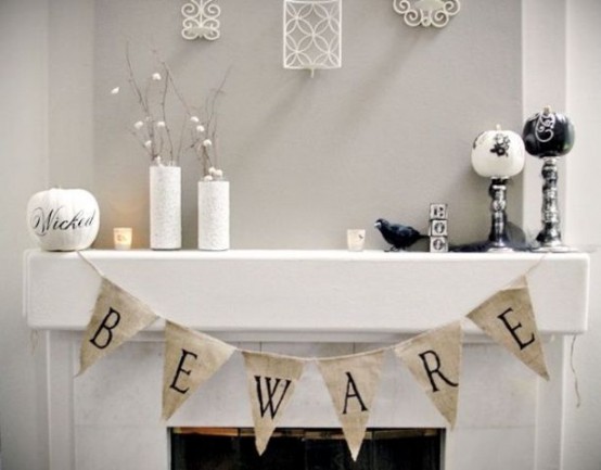 Pure White Halloween Elegant Ideas