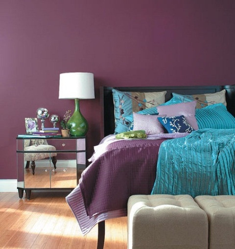 Purple Accents In Bedrooms – 51 Stylish Ideas - DigsDigs