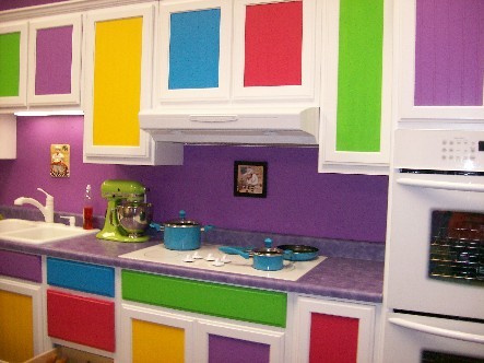 Kitchen Wallpaper on 57 Bright And Colorful Kitchen Design Ideas   Digsdigs