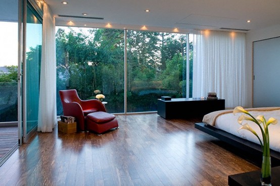 Really Modern Pool House