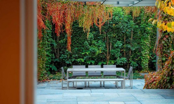 Rear Garden Ideal For Catching Sun And Diping Into Pool